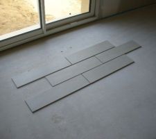 Le carrelage est pr&ecirc;t &agrave; &ecirc;tre pos&eacute;!