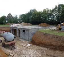 Le sous sol avant la dalle,