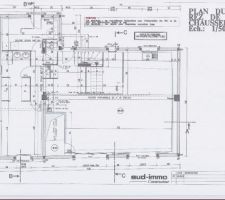 Plan définitif du rez de chaussée