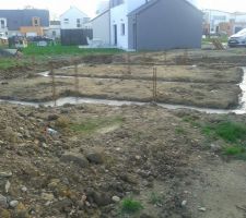 L'arriere du terrain
