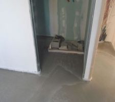 Chape liquide anhydrite