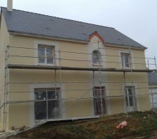 Façade bientôt terminée