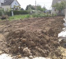 Remise en état du terrain après la pose des capteurs