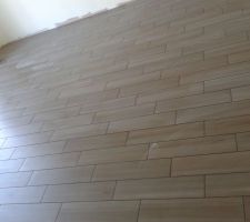 Le salon est termin&eacute;, reste les plinthes et les joints