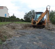 D&eacute;but des travaux...