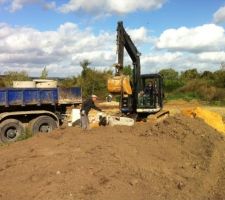 Construction du puissard