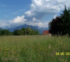 Vue du terrain