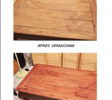 Photo table basse décoration