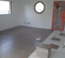 Vue carrelage rez de chaussée