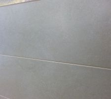 Fa&iuml;ence contour baignoire d'angle - choix 2