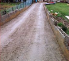 Rampe d'acc&egrave;s en janvier 2012