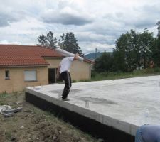 Goudronnage du vide sanitaire