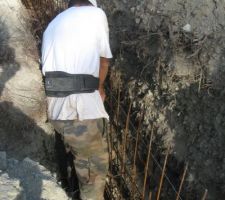 2 modules de 35*15 au fond avec 2 grillages sur le dessus reli&eacute;s par 2 modules de 35*15 au dessus