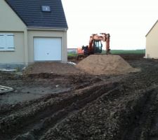 16/10 chemin d'accès à refaire sinon pas de reprise de chantier pour le constructeur car impraticable!!!