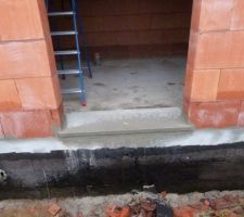 Porte fenêtre de la cuisine