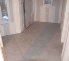 Carrelage entrée