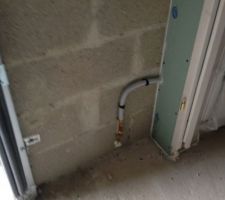 Prise de terre dans le garage