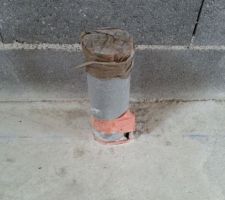 Evacuation PVC de la cuisine