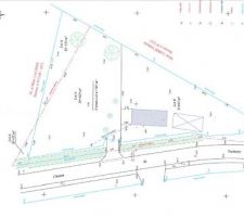 Voila le terrain que nous avons trouvé , c'est le Lot A . Donc maintenant on attaque les plans !