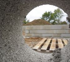 Vue à travers une future ventilation