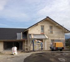 Début du Crépis. 
1ère couche