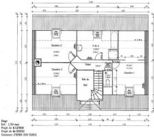 PLAN DEFINITIF DE L'ETAGE