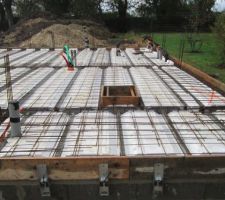 Feraillage du plancher