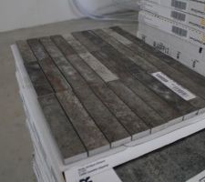 Mosaïque pour la douche