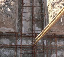 Détail ferraillage fondation
Chainage vertical ?!!