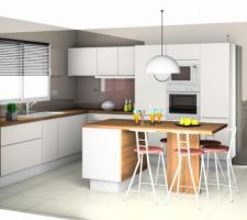 Cuisine Perene : proposition n°1 Ilôt Centrale