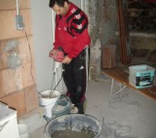 Preparation de la colle