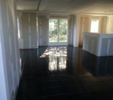 Carrelage terminé