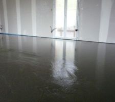 Chape liquide pour le plancher chauffant