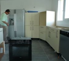 Pose de la cuisine par nos soin