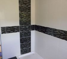 Faience de la salle de bain