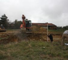 Premiers coups de pelle...