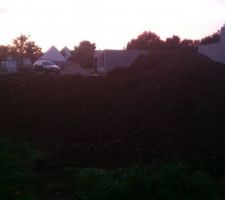 Volume des terres d&eacute;caiss&eacute;es.