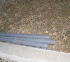Tuyaux pour installation des évacuations
