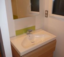 Et le meuble vasque (ikea)