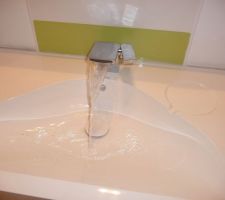 Le lavabo qui coule !