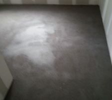 Chape lisse de la chambre parentale