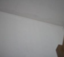 Les angles de la cage d'escalier