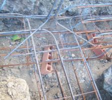 Tricotage avec un redan