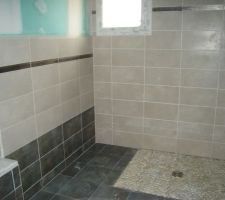 Douche à l'italienne