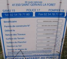 Panneau installé avec le constructeur !!!