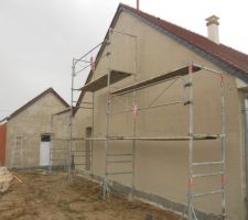 Vue de fa&ccedil;ade pour le d&eacute;grossit