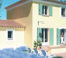 Voila le projet de notre maison...