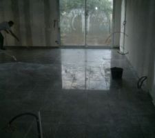 Séjour prise de la cuisine