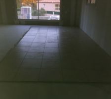 Carrelage 
Le d&eacute;but