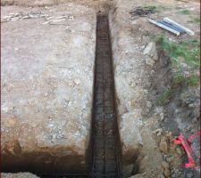 Ferraillage des fouilles